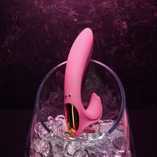 Adam & eve - eves blis rabbit vibrator - Product back view  | Flirtybay.com.au