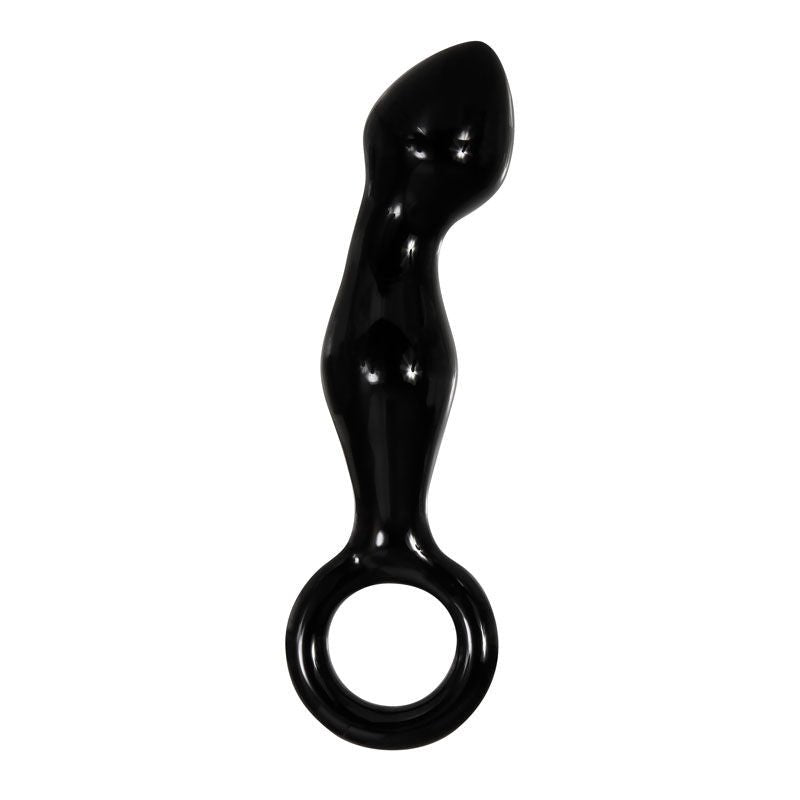 Adam & eve - glass prostate massager - Product front view  | Flirtybay.com.au
