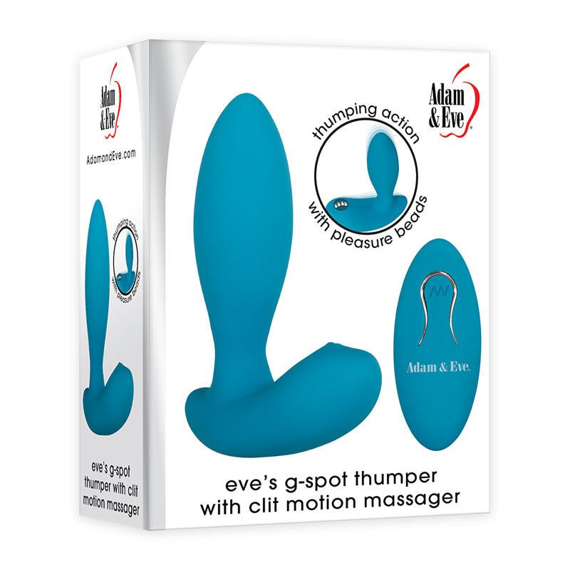 Adam & eve - remote control g-spot vibrator -  box front view | Flirtybay.com.au