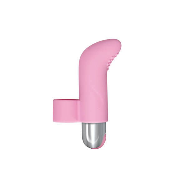 Adam & eve - silicone finger vibrator - Product front view  | Flirtybay.com.au