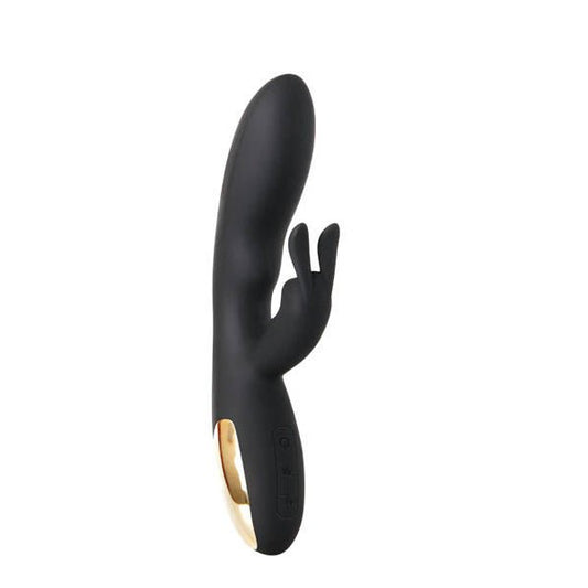 Adam & eve - the midnight - rabbit vibrator - Product side view  | Flirtybay.com.au