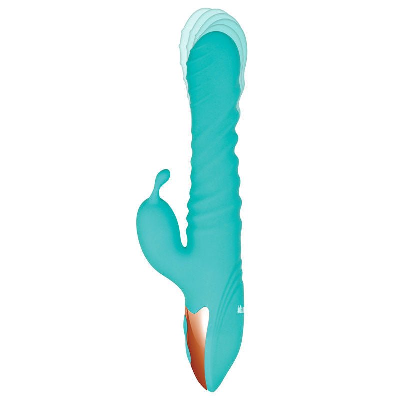 Adam & eve - warming rabbit thruster - Product front view  | Flirtybay.com.au