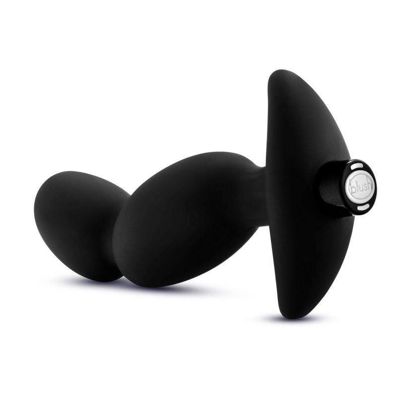 Anal adventures - platinum vibrating prostate massager 04 - Product bottom view  | Flirtybay.com.au