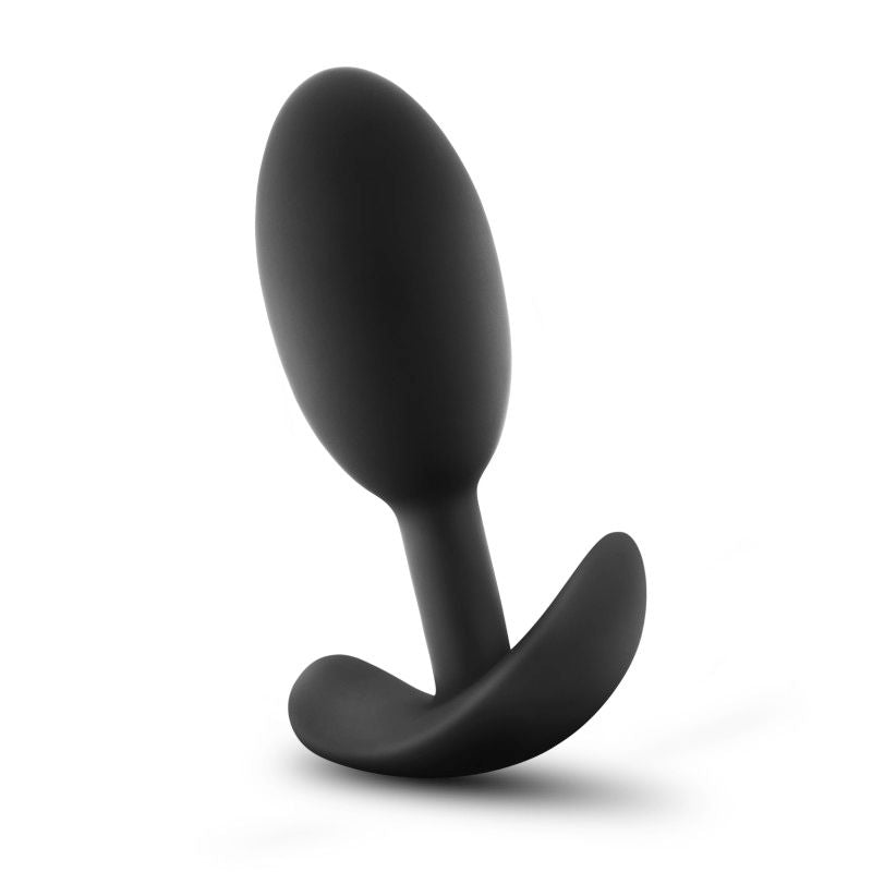 Anal adventures platinum - vibrating slim butt plug - Product side view  | Flirtybay
