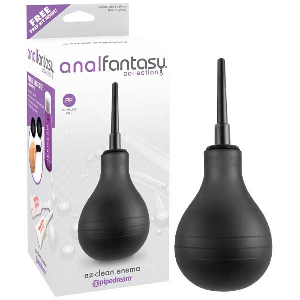 Anal fantasy collection - anal douche - Product front view and box front view | Flirtybay.com.au