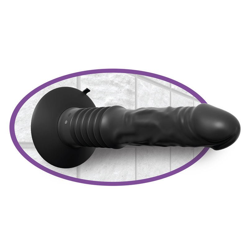 Anal fantasy elite - vibrating ass fucker dildo - Product side view  | Flirtybay.com.au