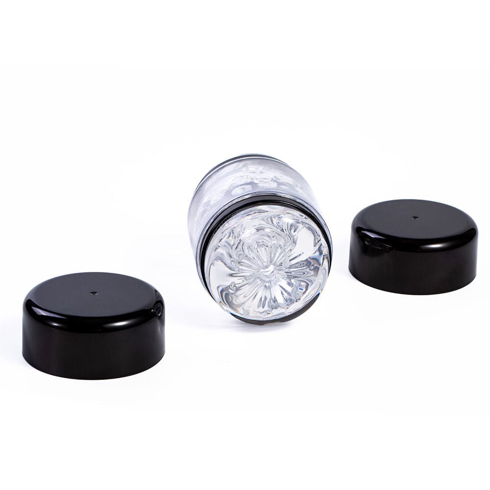 Disassembled Maia Anson Hard Cup Stroker masturbator showing internal parts on a clean white background | Flirty Bay adult store Perth