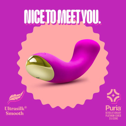 Aria bangin' af - g-spot vibrator - Product bottom view  | Flirtybay.com.au