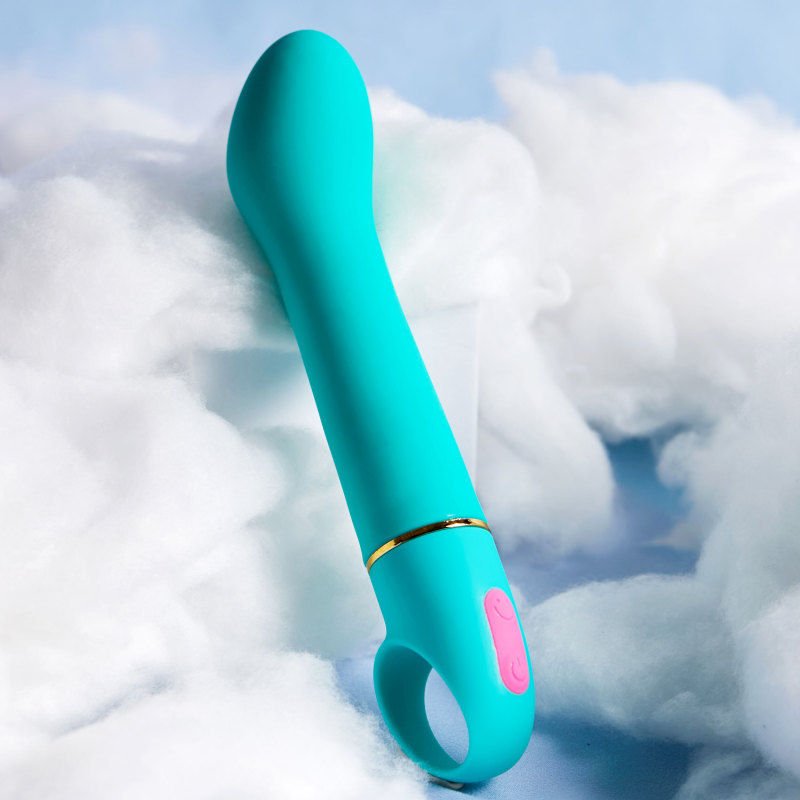 Aria flirty af - g-spot vibrator - Product side view, in the sky  | Flirtybay.com.au