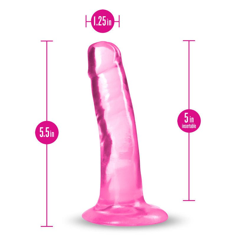B-yours plus hard n happy dildo pink, sizes | Flirtybay.com.au