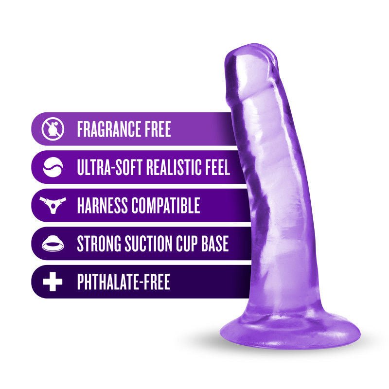 B-yours plus hard n happy dildo purple, features | Flirtybay.com.au
