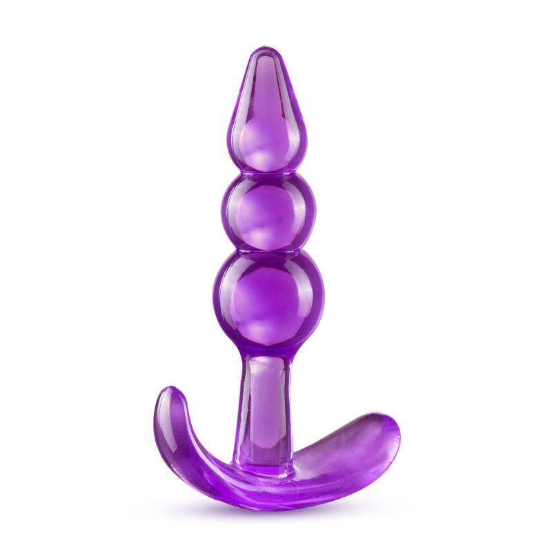 B yours triple bead - butt plug - Product front view  | Flirtybay.com.au