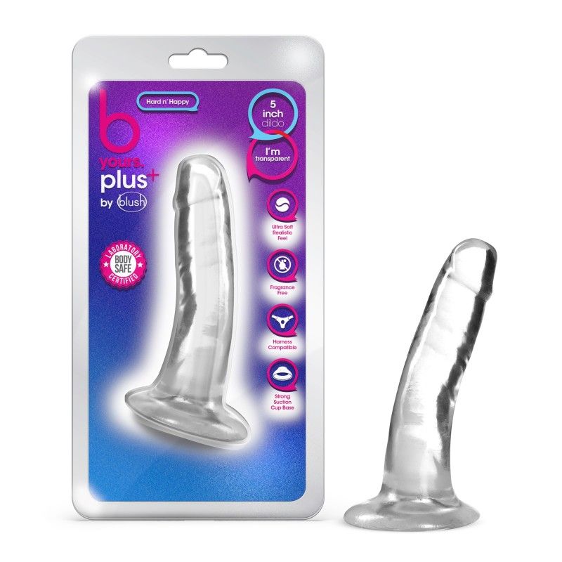 B Yours - Plus Hard N Happy Dildo - Flirty Bay