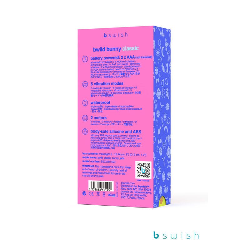 Bwild Classic Bunny - Rabbit Vibrator - Flirty Bay