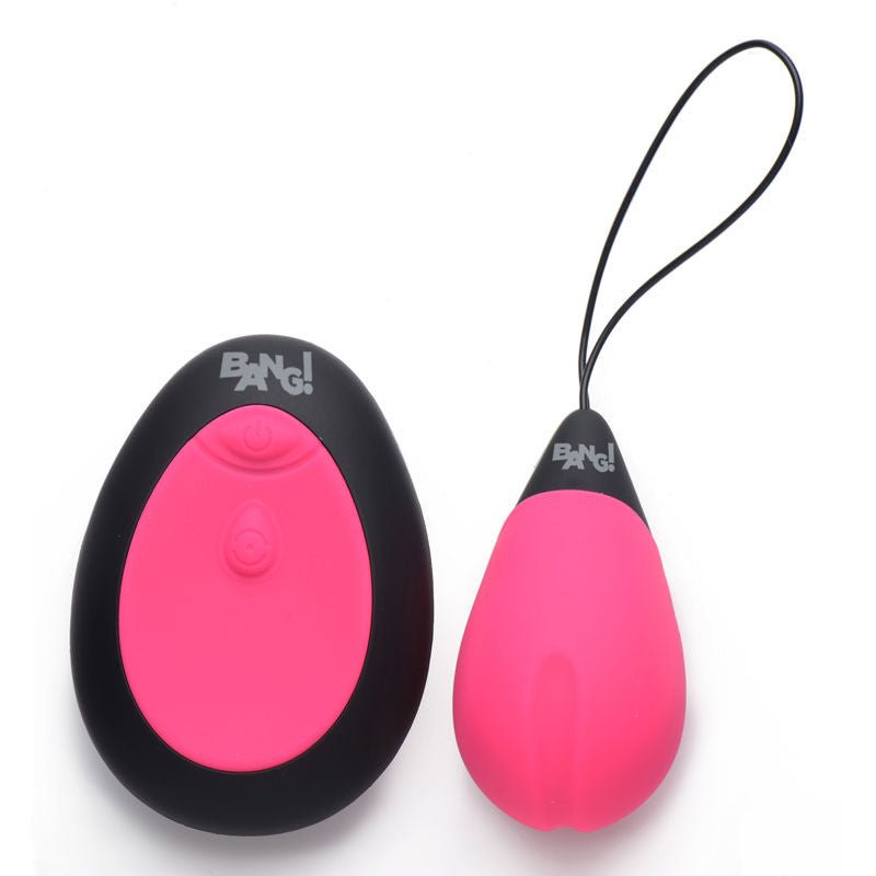 Bang! remote control vibrating egg - Product front view  | Flirtybay.com.au