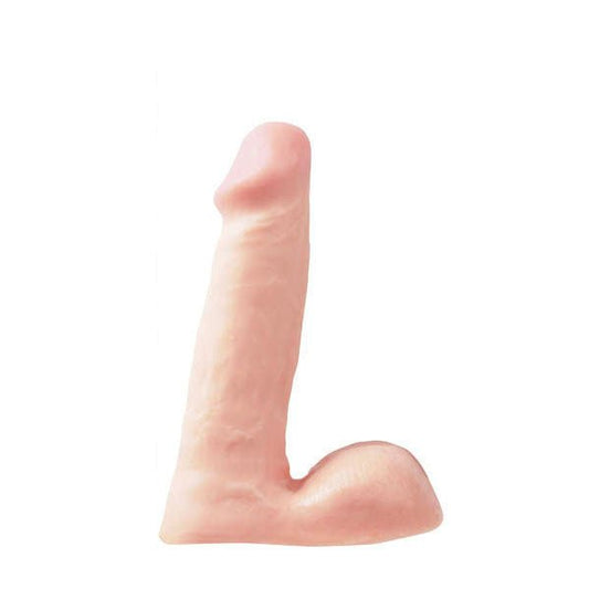 Basix rubber works - 6 dildo - Product front view  | Flirtybay.com.au