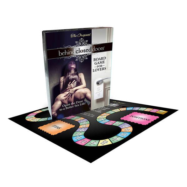 Behind closed doors - erotic board game for lovers - Product front view  | Flirtybay.com.au