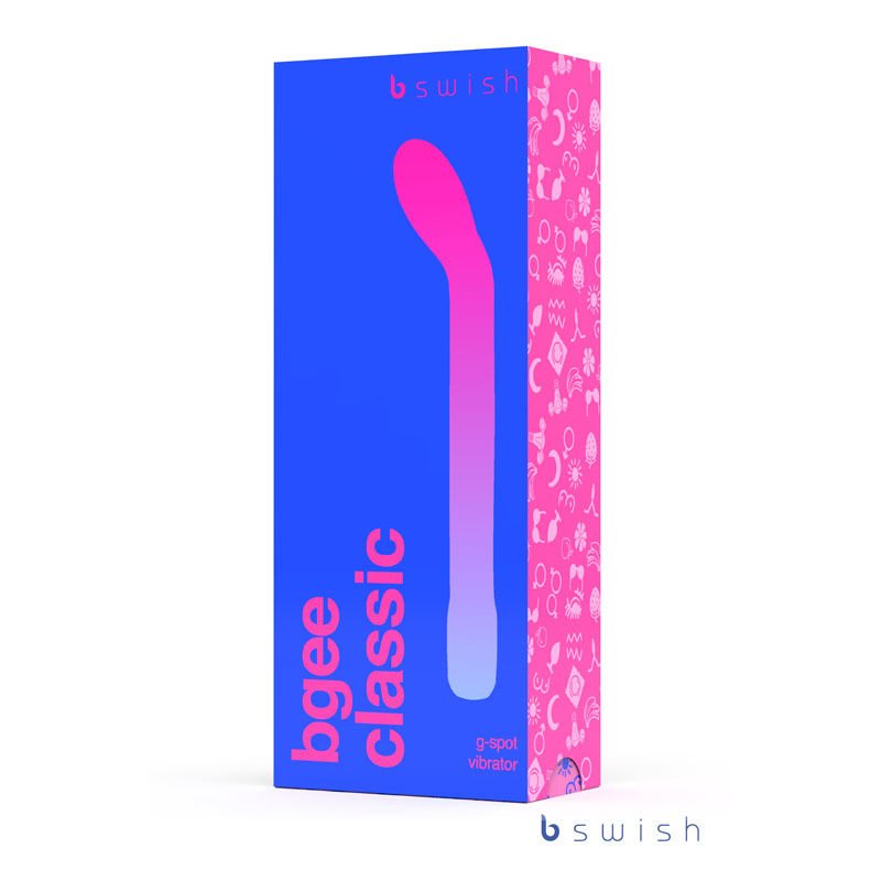 Bgee classic - g-spot vibrator -  box side view | Flirtybay.com.au