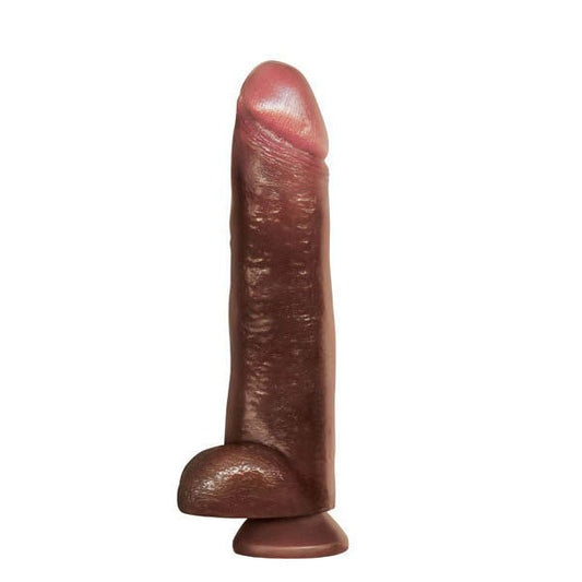 Blackout! - 10.5 dildo - Product front view  | Flirtybay.com.au