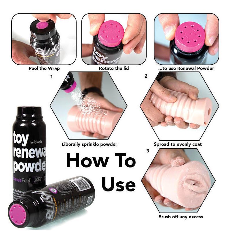 Blush toy - renewal powder - Product front view  | Flirtybay.com.au