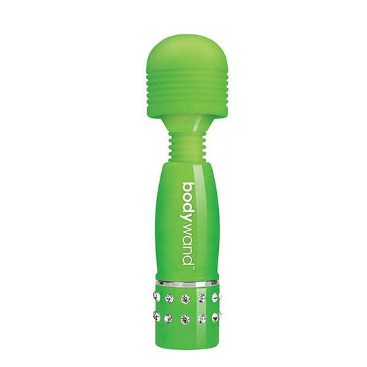 Bodywand Mini Vibrating Wand green front | Flirtybay.com.au