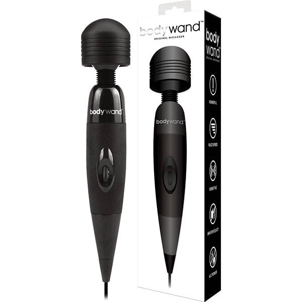 Bodywand - original vibrating wand - Product front view and box front view | Flirtybay.com.au
