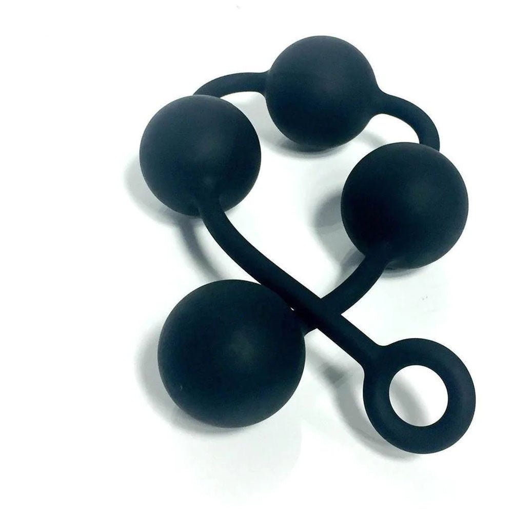 Boneyard - ass ballz - anal beads, large - Product front view  | Flirtybay.com.au