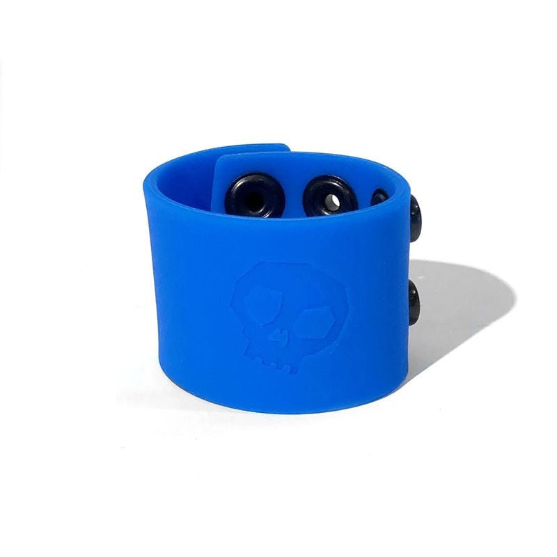 Boneyard - blue silicone ball stretcher, blue - Product back view  | Flirtybay.com.au