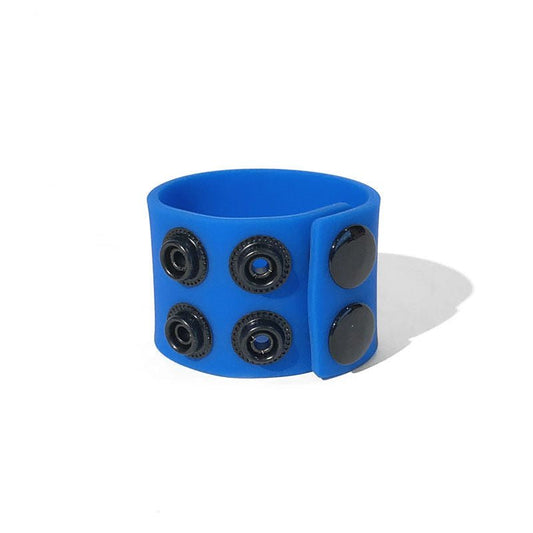 Boneyard - blue silicone ball stretcher, blue - Product front view  | Flirtybay.com.au