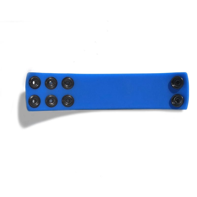 Boneyard - blue silicone ball stretcher, blue - Product side view  | Flirtybay.com.au