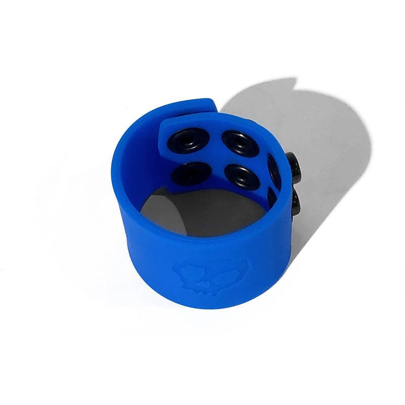 Boneyard - blue silicone ball stretcher, blue - Product top view  | Flirtybay.com.au
