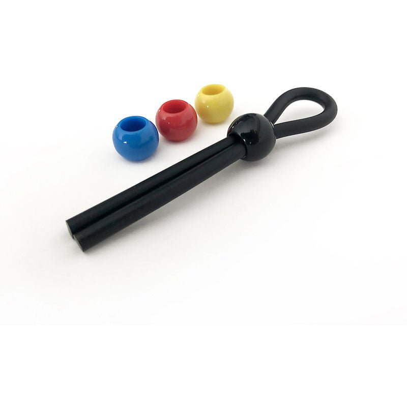 Boneyard cock leash single - cock ring - Product bottom view, with the balls  | Flirtybay.com.au