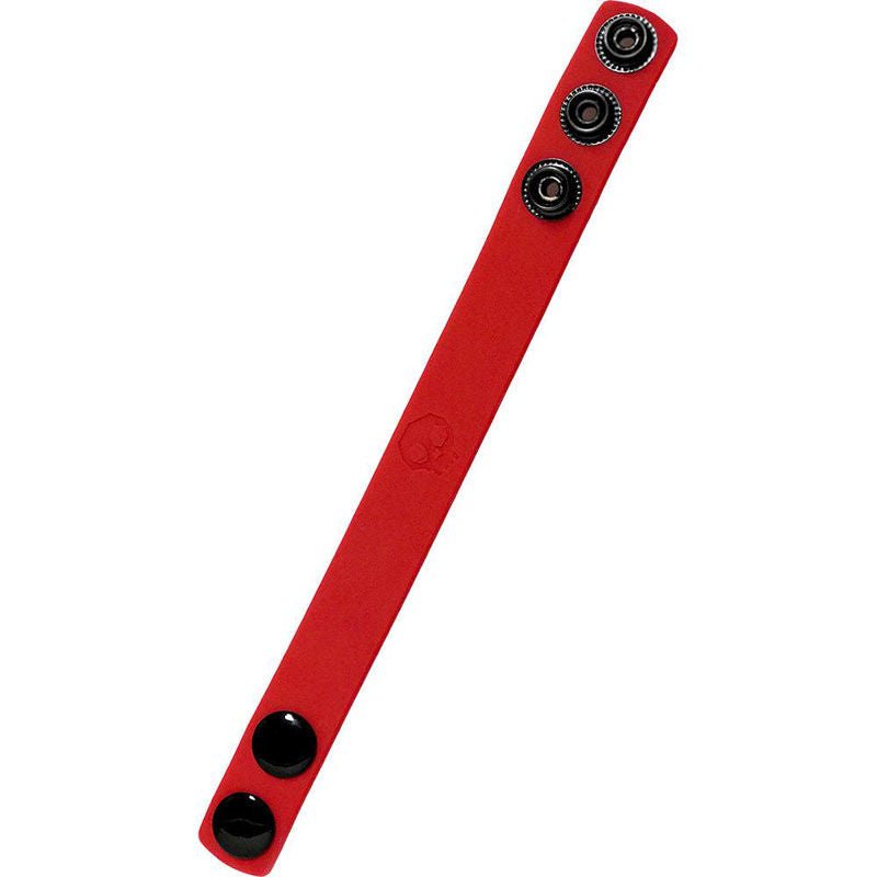 Boneyard - silicone cock strap -red, Product opened side view  | Flirtybay.com.au
