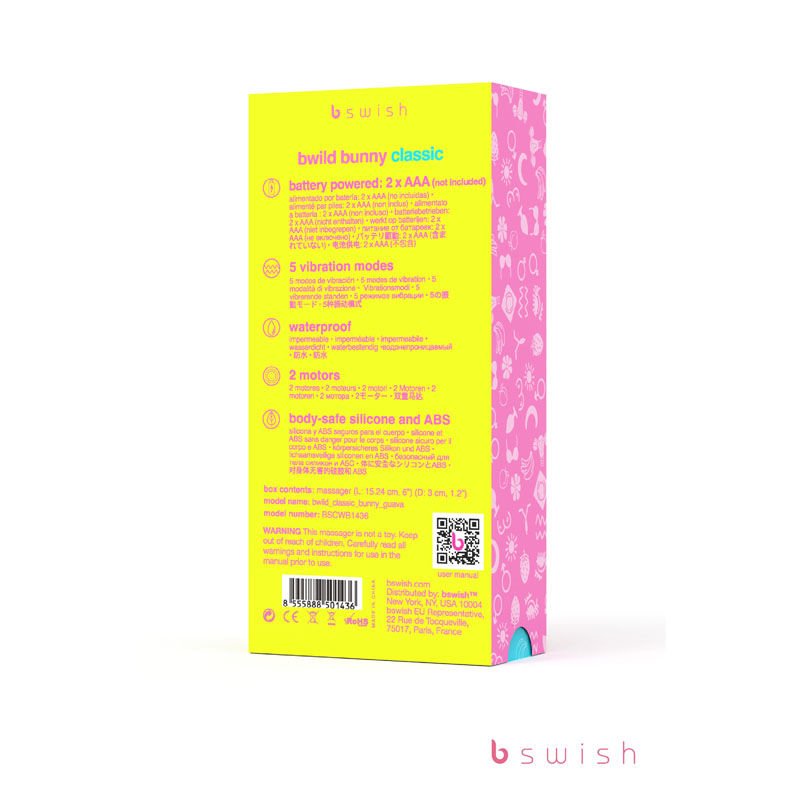 Bwild Classic Bunny - Rabbit Vibrator - Flirty Bay