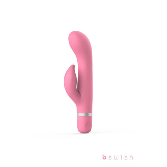 Bwild classic marine - rabbit vibrator - Pink - Product front view  | Flirtybay.com.au