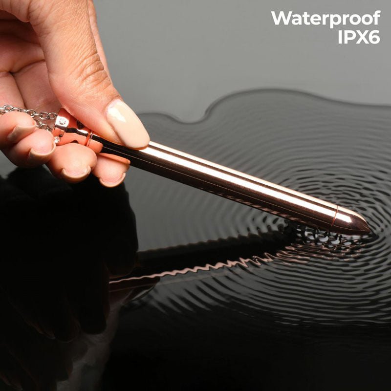 Charmed - clitoral vibrating necklace - Product top view  | Flirtybay.com.au