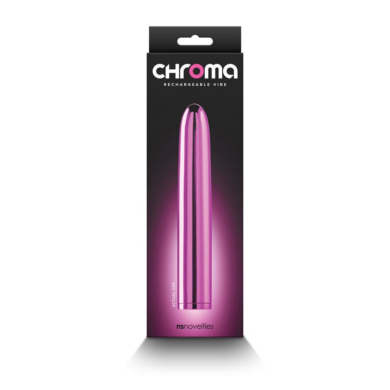 Chroma pink bullet vibrator front box| Flirtybay.com.au