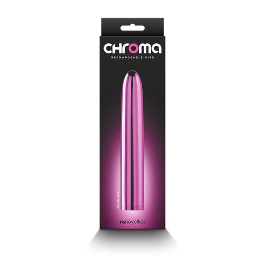Chroma pink bullet vibrator front box| Flirtybay.com.au