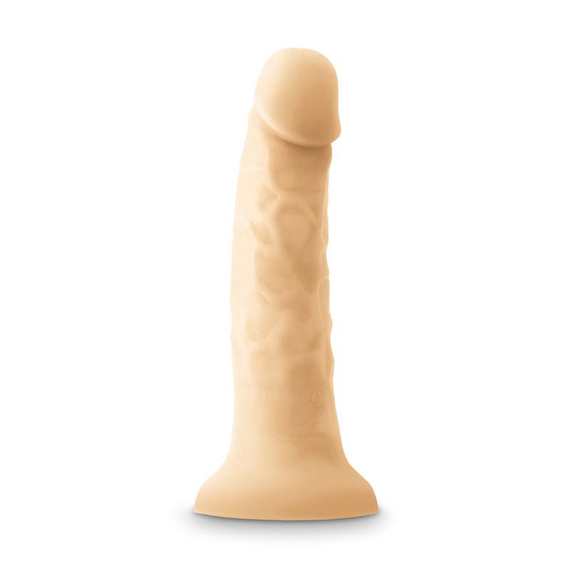 Colours pleasures 7" vibrating flesh dildo front view product | Flirtybay.com.au