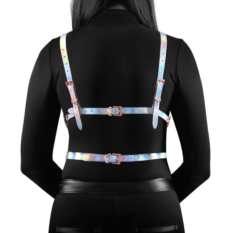 Cosmo harness risque - Product back view  | Flirtybay.com.au