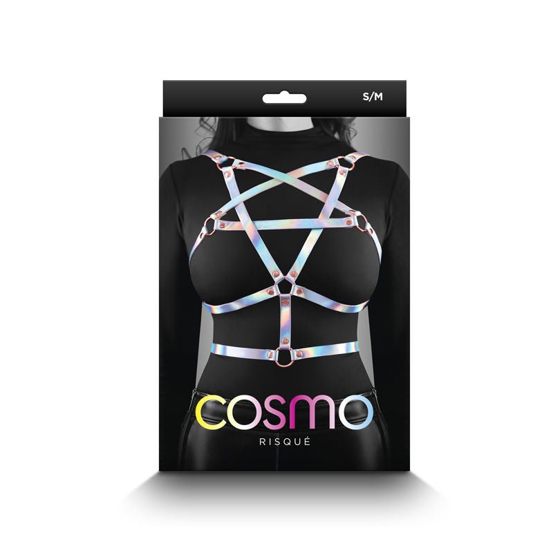 Cosmo harness risque - Product front view  | Flirtybay.com.au