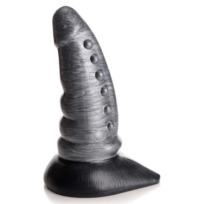 Creature cocks - beastly tapered bumpy silicone dildo - Focus-Product front view  | Flirtybay.com.au