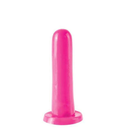 Dillio - mr. smoothy 5 dildo - Pink - Product front view  | Flirtybay.com.au