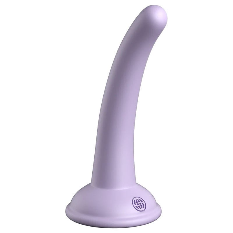 Dillio - platinum curious five 5 dildo - Purple - Product front view  | Flirtybay.com.au