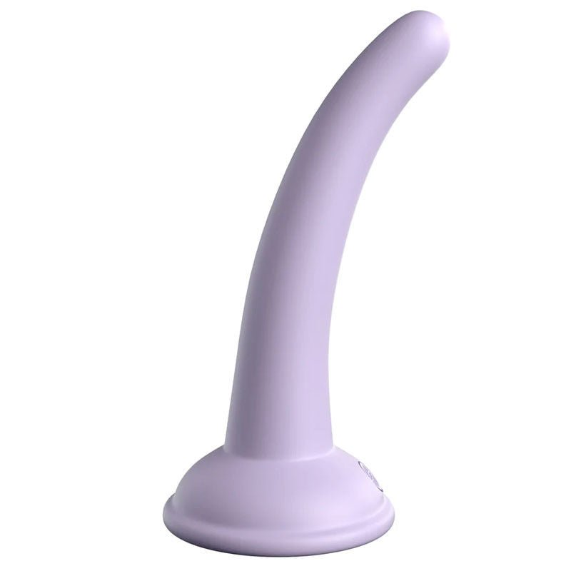 Dillio - platinum curious five 5 dildo -Purple- Product side view  | Flirtybay.com.au