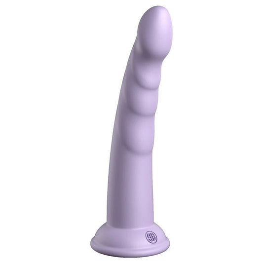 Dillio - platinum slim seven 7 dildo - Purple - Product front view  | Flirtybay.com.au