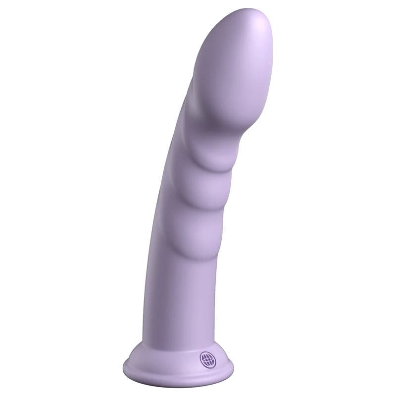 Dillio - platinum super eight 8 dildo - Purple - Product front view  | Flirtybay.com.au