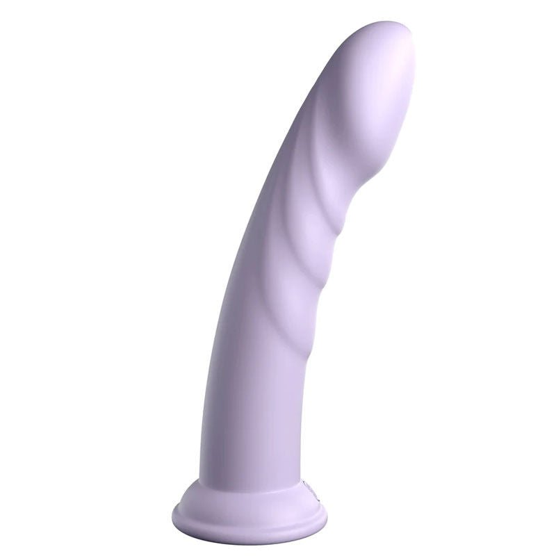 Dillio - platinum super eight 8 dildo - Purple - Product side view  | Flirtybay.com.au