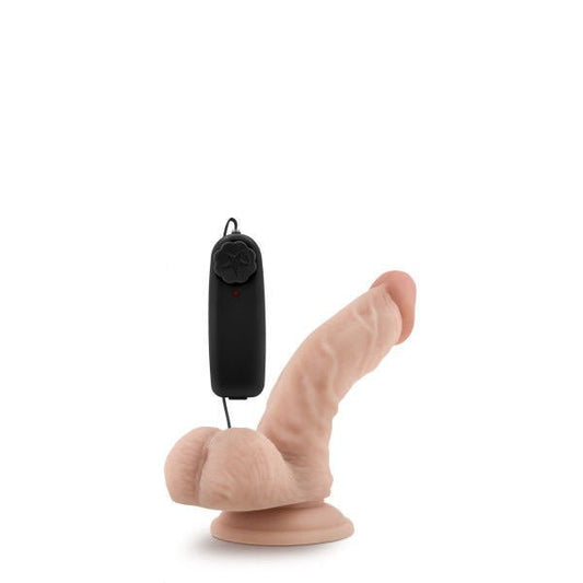 Dr. skin - dr. ken - 5.5 vibrating dildo - Product front view  | Flirtybay.com.au