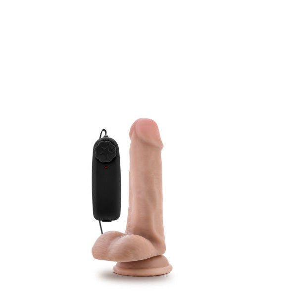 Dr. skin -  dr. rob - 4.5 vibrating dildo - Product front view  | Flirtybay.com.au
